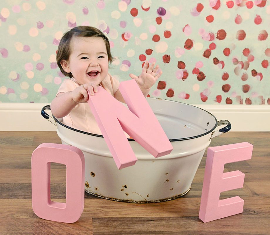 1st Birthday Professional Photographer Porthcawl