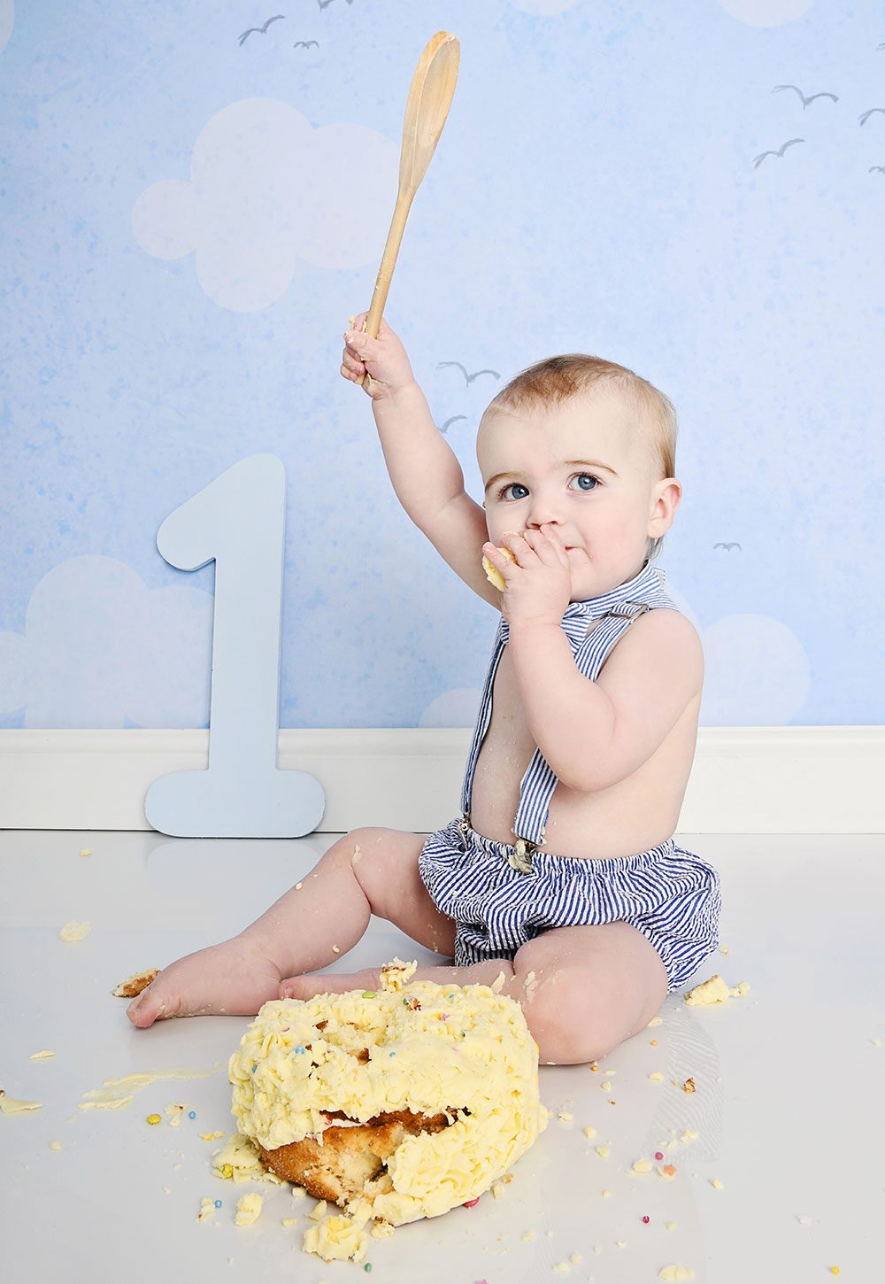 Cake Smash Photographer in Bridgend