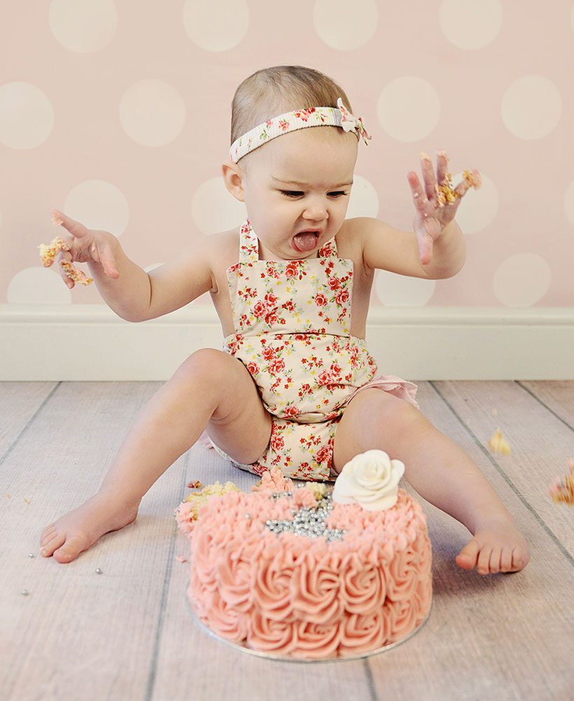 Cake Smash Photography Porthcawl Studio