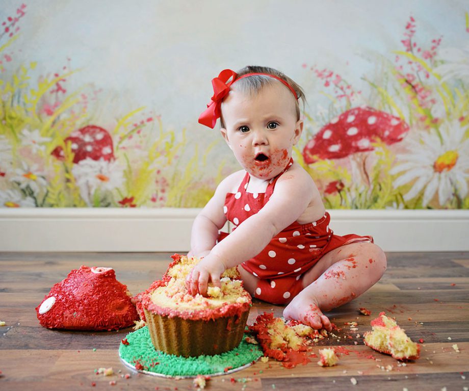 Cake Smash Portrait Photographer Porthcawl