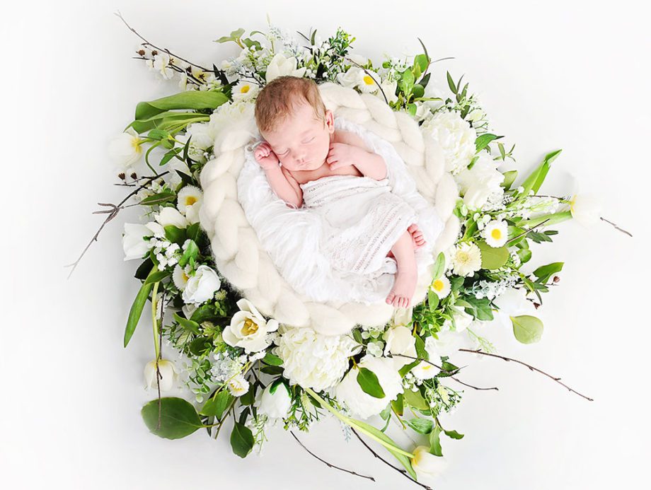 Creative Newborn Photographer Swansea