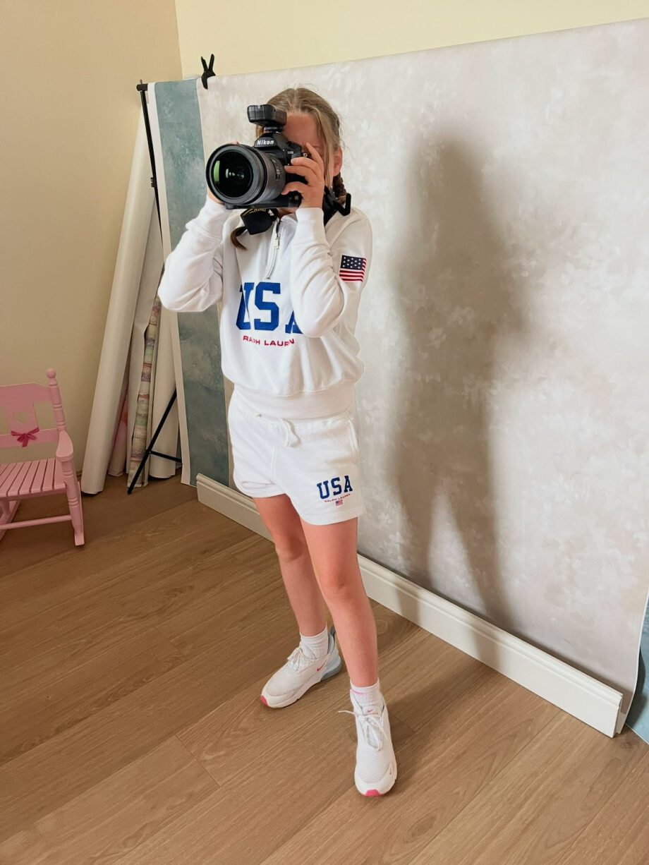 Sweet Pea Photography Studio Child with Camera